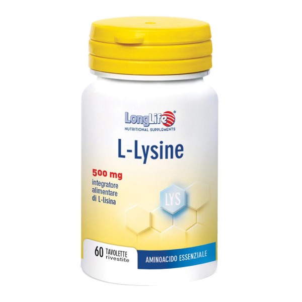 LONGLIFE L-LYSINE 500MG 60TAV LONGLIFE L-LYSINE 500MG 60TAV