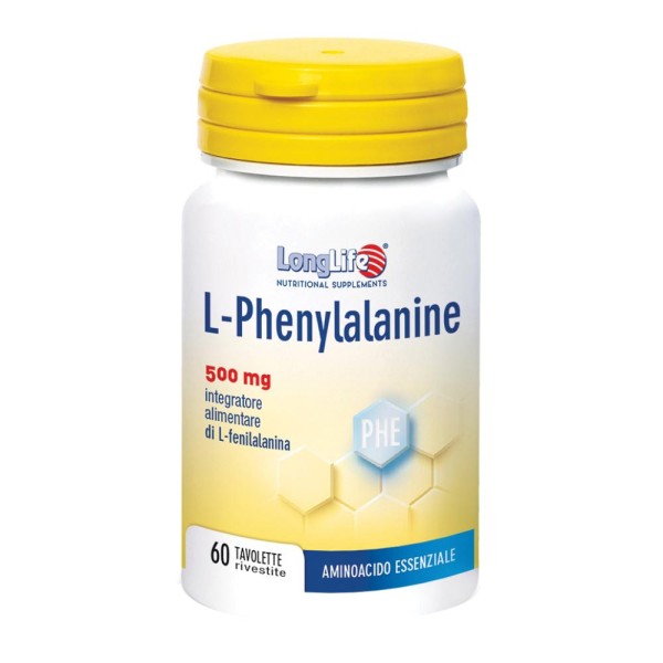 LONGLIFE L-PHENYLAL 500mg60Tav LONGLIFE L-PHENYLAL 500mg60Tav