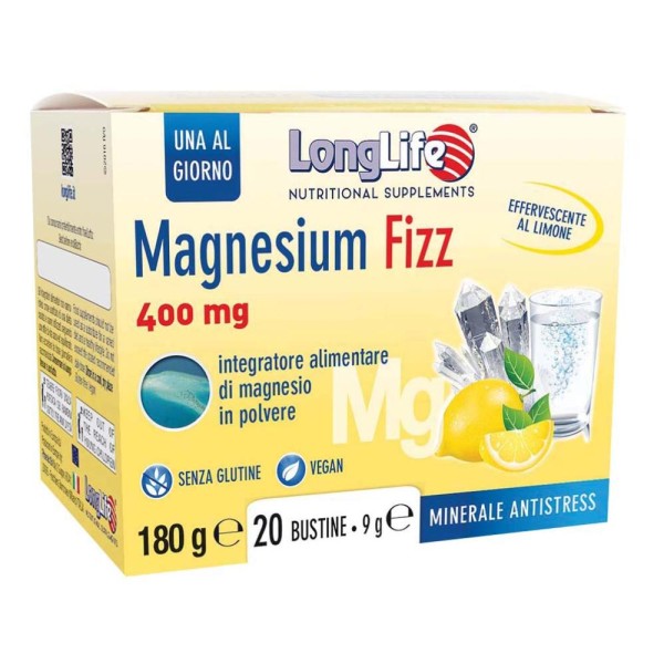 LONGLIFE MAGNESIUM FIZZ 20Cpr LONGLIFE MAGNESIUM FIZZ 20Cpr