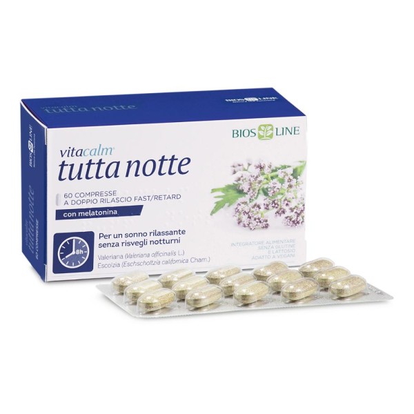 VITACALM Tutta Notte MEL 60Cpr VITACALM Tutta Notte MEL 60Cpr