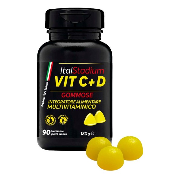 ITALSTADIUM Vit C+D 90 Gommose ITALSTADIUM Vit C+D 90 Gommose