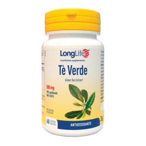 LONGLIFE TE VERDE 60 Cps 500mg