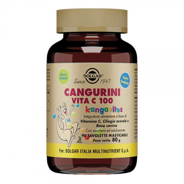 CANGURINI Vit C100 90TavSOLGAR