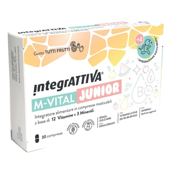 INTEGRATTIVA M-VITAL J 30Cpr INTEGRATTIVA M-VITAL J 30Cpr