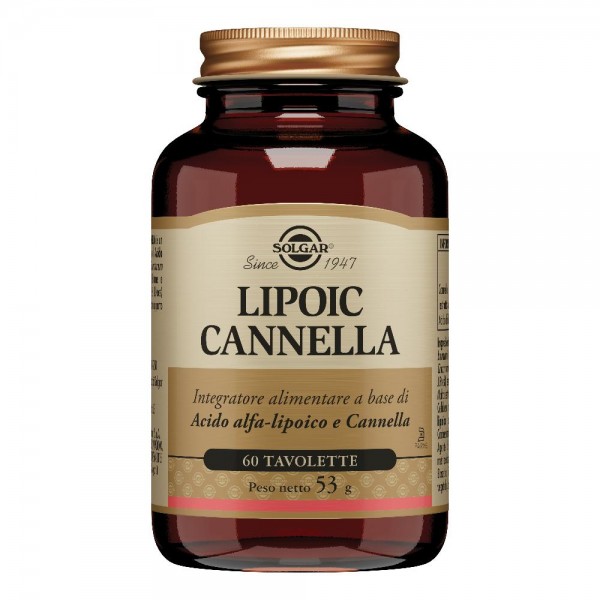 LIPOIC Cannella 60 Cps SOLGAR