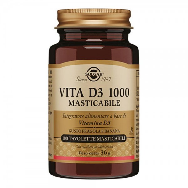 VITA D3*1000 100Tav.SOLGAR