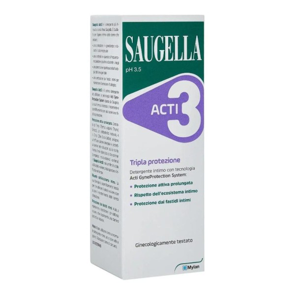 SAUGELLA ACTI3 10 Salviettine