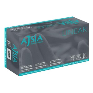 AJSIA Guanti NITRILE L 100pz