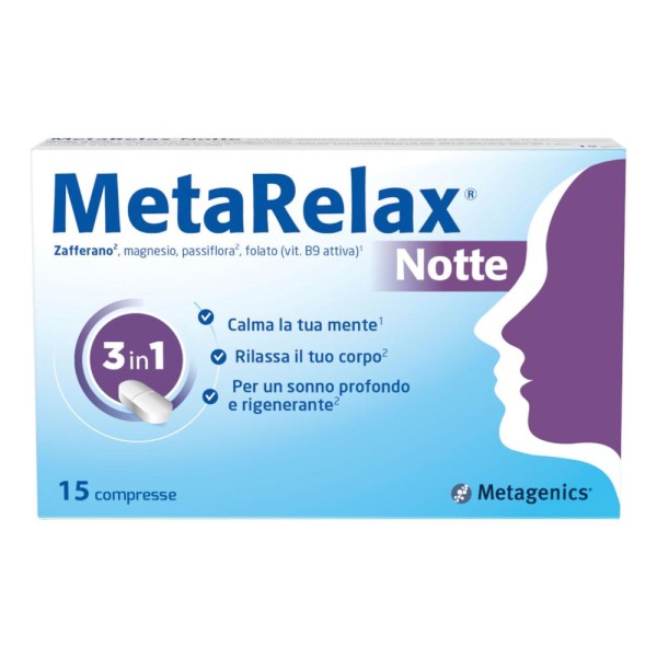 METARELAX Notte 15 Cpr METARELAX Notte 15 Cpr