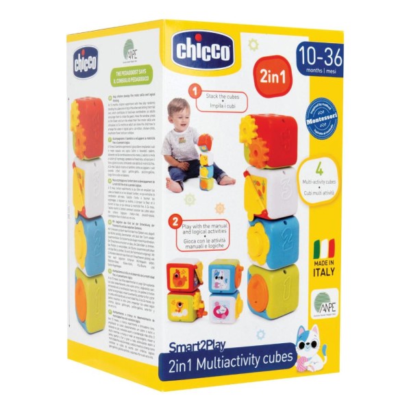 CH Gioco 2in1 Cubi M-Attivita'