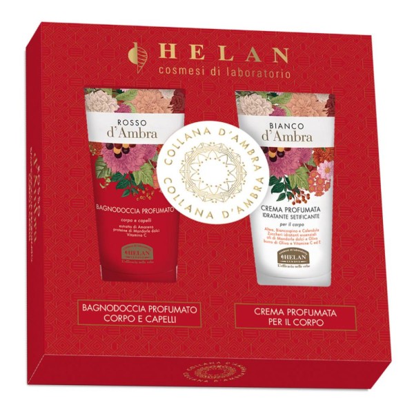 COFANETTO Collana Rosso Ambra