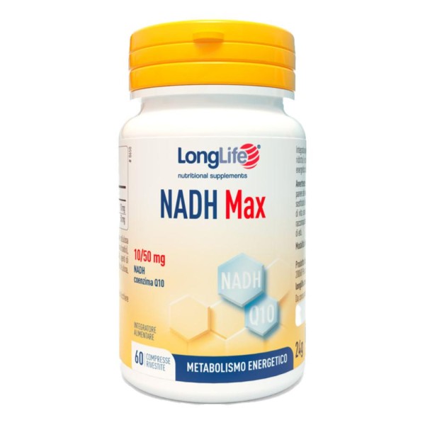 LONGLIFE NADH MAX 60 Cpr
