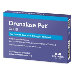 DRENALASE PET Cane 20Cpr 800mg