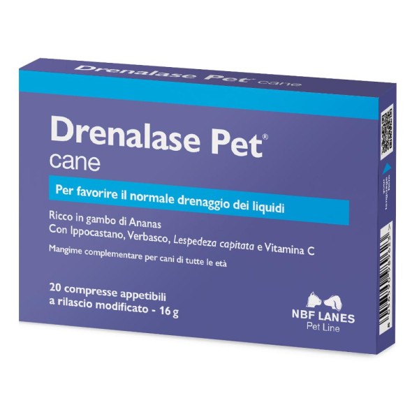 DRENALASE PET Cane 20Cpr 800mg