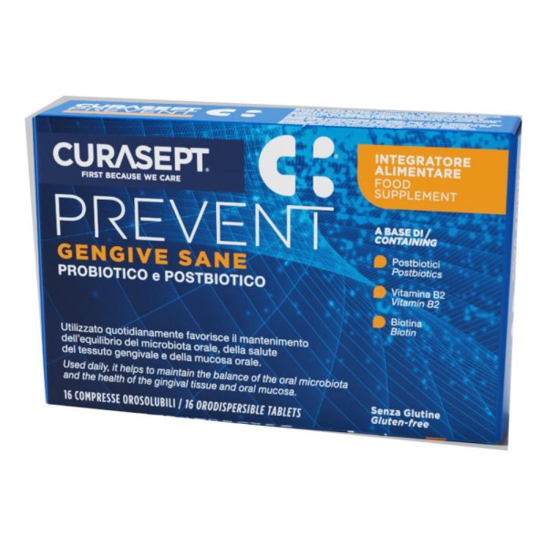 CURASEPT Prevent Gengive 16Cpr