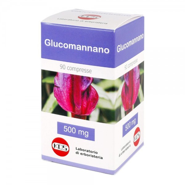 GLUCOMANNANO 90 Cpr 500mg KOS