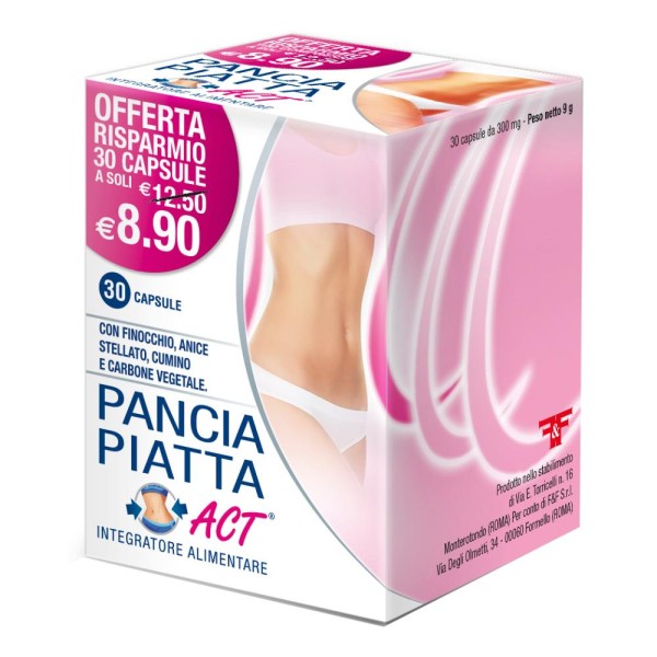 PANCIA PIATTA ACT 30 Cps 300mg