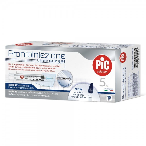 PIC ProntoIniez.5ml 23g 10pz