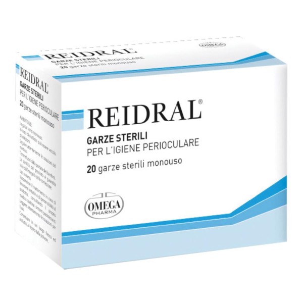 REIDRAL GARZE OCULARI 20PZ REIDRAL GARZE OCULARI 20PZ