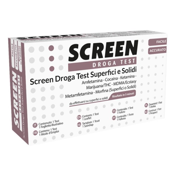SCREEN Droga Test Sup/Polv.