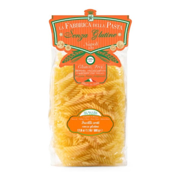 GRAGNANO I Fusilli Corti 500g GRAGNANO I Fusilli Corti 500g