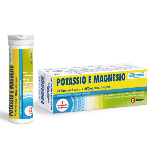 POTASSIO+MAGN.S/Z 12Cpr BRACCO POTASSIO+MAGN.S/Z 12Cpr BRACCO