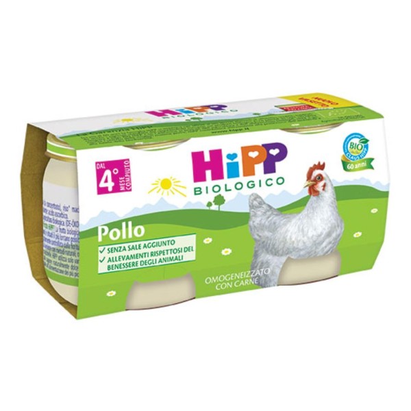 OMO HIPP Bio Pollo 2x80g