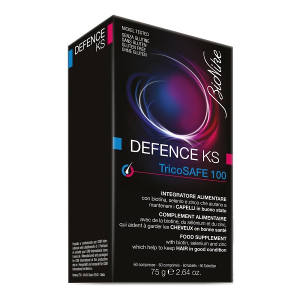 DEFENCE KS TRICOSAFE 100 60CPR DEFENCE KS TRICOSAFE 100 60CPR