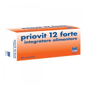 PRIOVIT 12 Forte 40 Caramelle