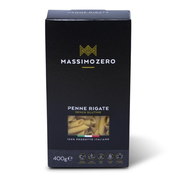 MASSIMO ZERO PENNE RIGATE 400G MASSIMO ZERO PENNE RIGATE 400G