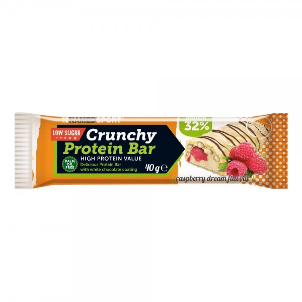 CRUNCHY Prot.Bar Raspberry 1pz