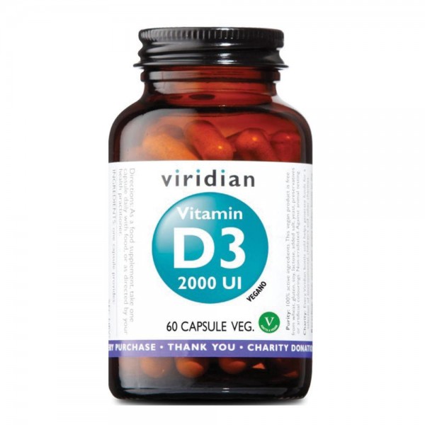 VIRIDIAN Vit.D3 2000UI 30Cps