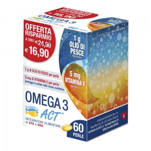 OMEGA 3 ACT 60 Perle1000mg