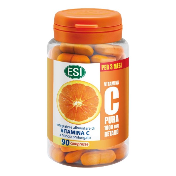VITAMINA C Pura Ret.90 Cpr ESI VITAMINA C Pura Ret.90 Cpr ESI
