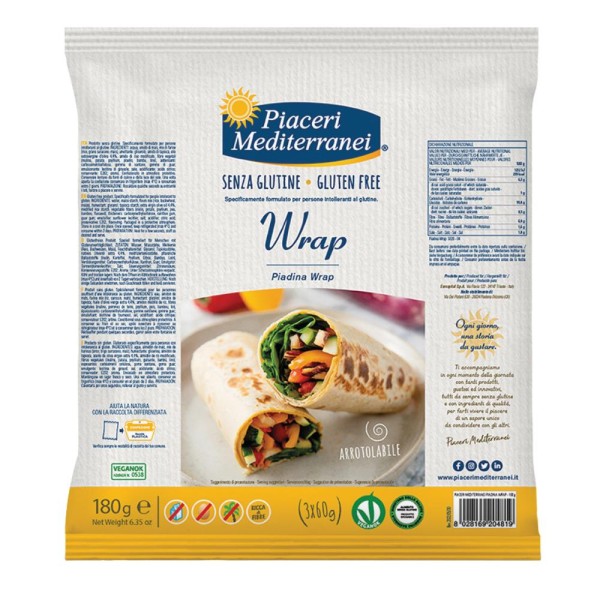 PIACERI MED.Piadina Wrap 180g PIACERI MED.Piadina Wrap 180g