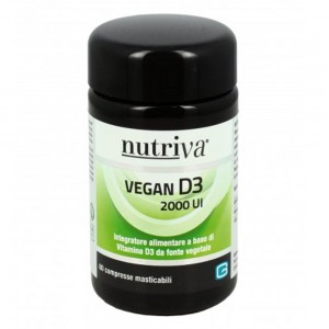 NUTRIVA Vegan D3 60 Cpr 2000UI