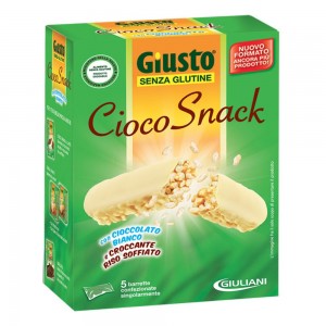 GIUSTO S/G CiocoSnack Bianco
