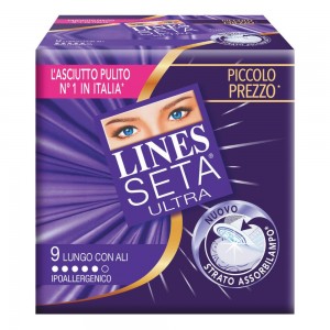 LINES SETA Ultra Lungo+Ali 9pz