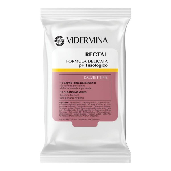 VIDERMINA Rectal Salv.15pz VIDERMINA Rectal Salv.15pz