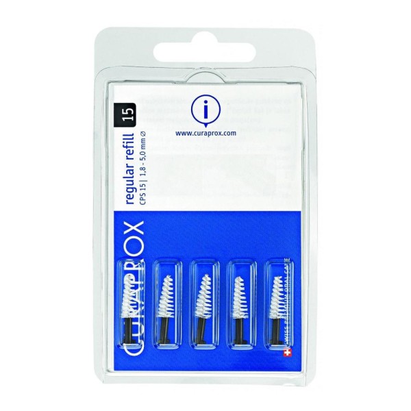 CURAPROX Scov.Reg.15 Nero 5pz CURAPROX Scov.Reg.15 Nero 5pz