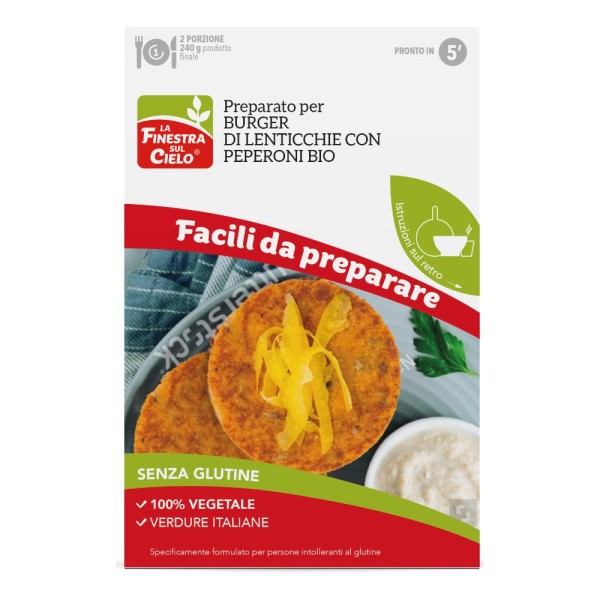 FdL Prep.Burger Lenticchie 85g FdL Prep.Burger Lenticchie 85g