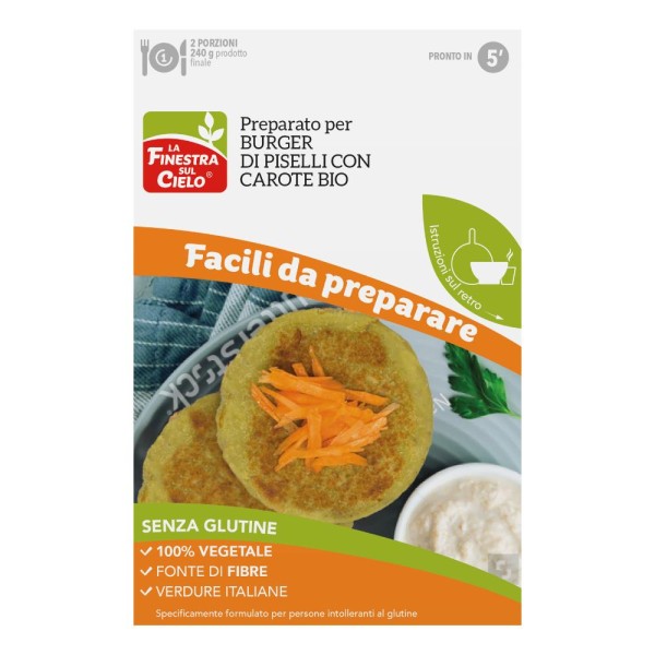 FdL Prep.Burger Piselli/Carote FdL Prep.Burger Piselli/Carote