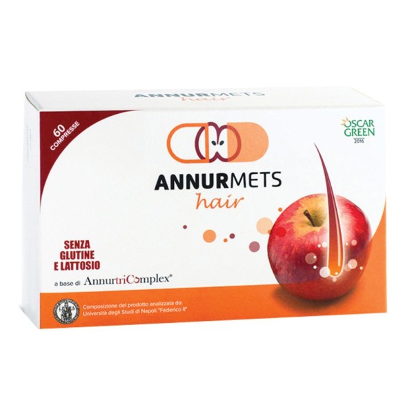 ANNURMETS HAIR 60 Cpr ANNURMETS HAIR 60 Cpr