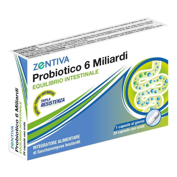 PROBIOTICO 6MLD 24 Cps ZTV