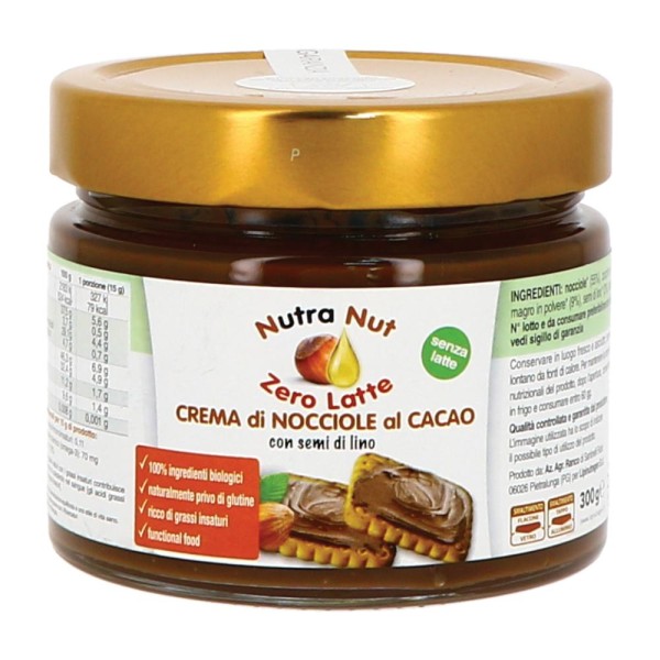 NUTRA NUT ZERO Latte Nocc.300g