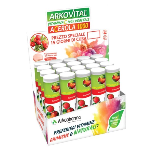 ARKOVITAL Acerola 15 Cpr ARKOVITAL Acerola 15 Cpr