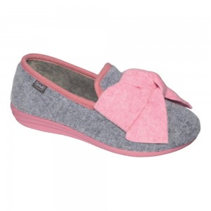 CREAMY SHOE FELT GREY/PINK 39