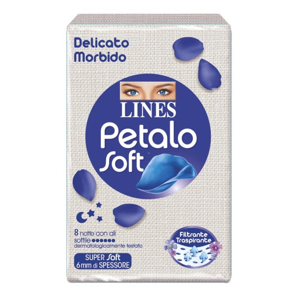 LINES PETALO Soft Notte 8pz