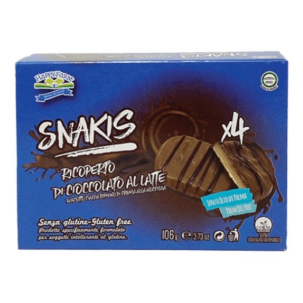 HAPPY FARM Snakis Nocciola104g