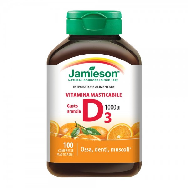 JAMIESON VIT.D3 MAST.AR.100CPR